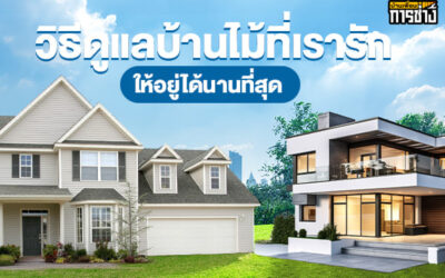 วิธีดูแลบ้านไม้ที่เรารัก ให้อยู่ได้นานที่สุด