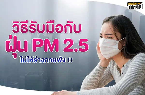 ป้องกัน pm2.5
